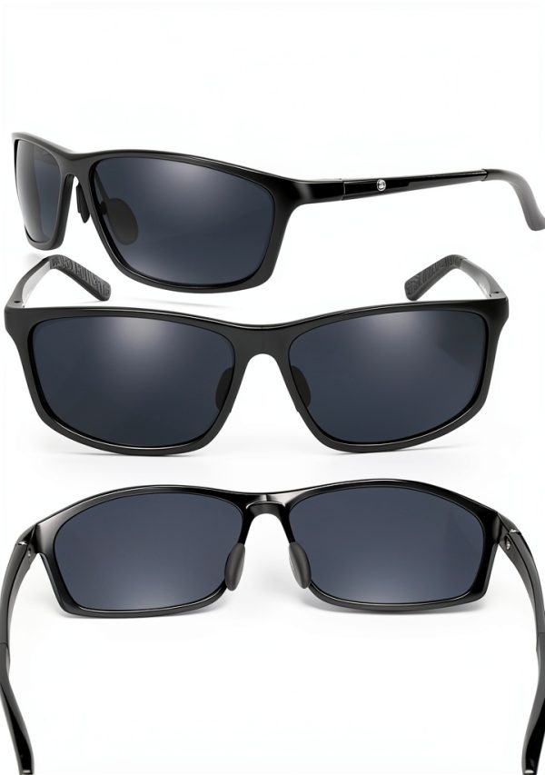 Rally Sunglasses BLUPOND Polarized Aluminum Frame-3