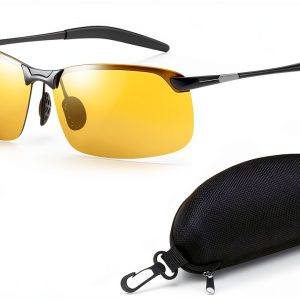 BUBBLE-FLY Automotive Sunglasses Yellow Lenses Unisex-0