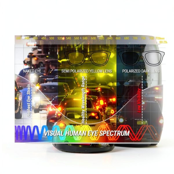 Knight Visor Night Driving Glasses for Men Women-5