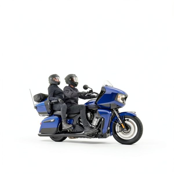 Indian Motorcycle Unisex Sunglasses Blue Frame-4