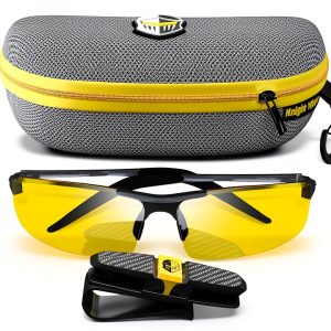 Knight Visor Night Driving Glasses for Men Women-0