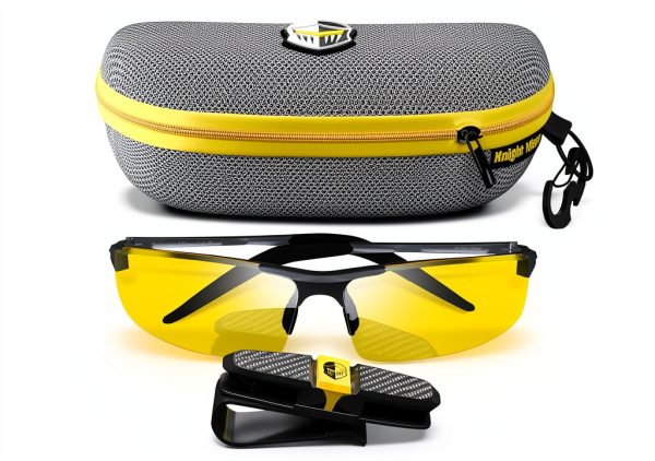 Knight Visor Night Driving Glasses for Men Women-0