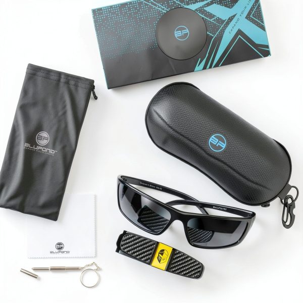 Rally Sunglasses BLUPOND Polarized Aluminum Frame-2