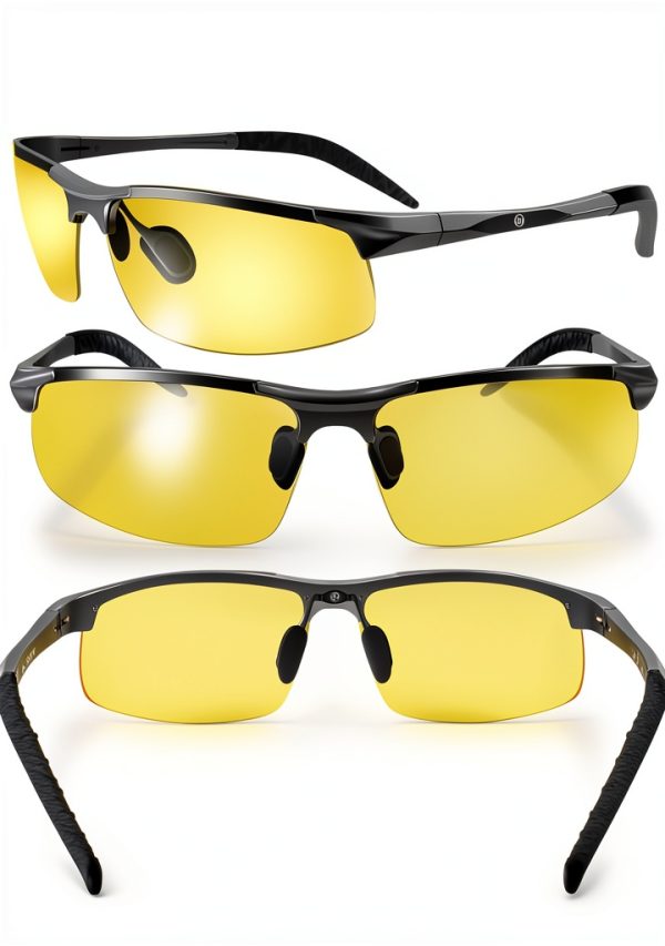 Knight Visor Night Driving Glasses for Men Women-3
