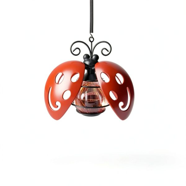 Lady Bug Solar Hanging Lantern YA-DWD-104 1Pack Waterproof Garden-0