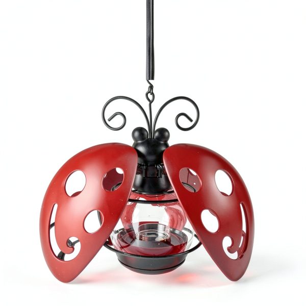 Lady Bug Solar Hanging Lantern YA-DWD-104 1Pack Waterproof Garden-3
